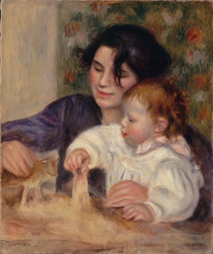 Renoir_Gabrielle and Jean Cézanne 