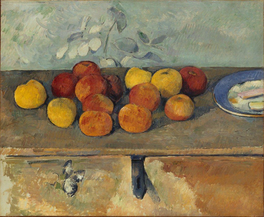 Cézanne_Apples and Biscuits Renoir