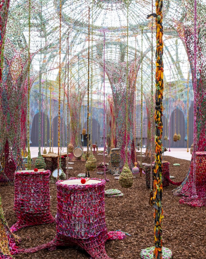 Ernesto Neto 巴黎大皇宮