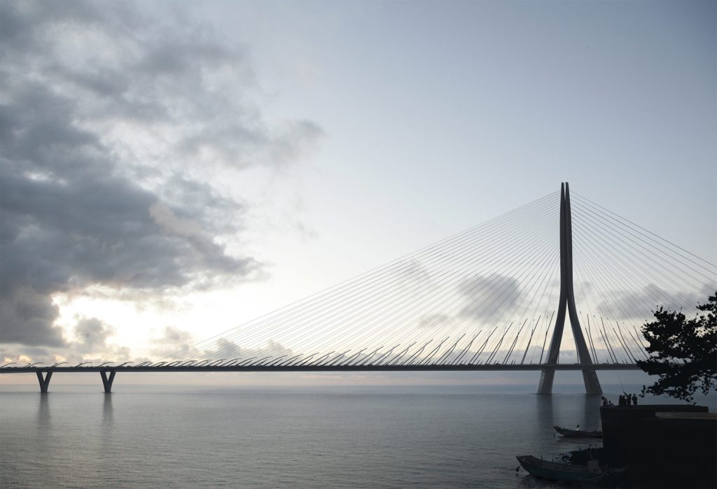 【建築】Zaha Hadid的黑夜之舞：「淡江大橋」明年正式啟用 | 2025