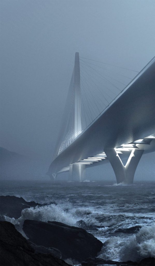 【建築】Zaha Hadid的黑夜之舞：「淡江大橋」明年正式啟用 | 2025