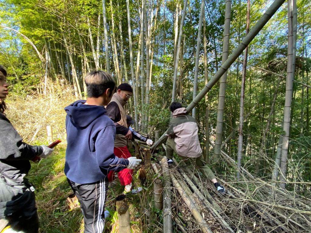 西九自由舞 搭橋